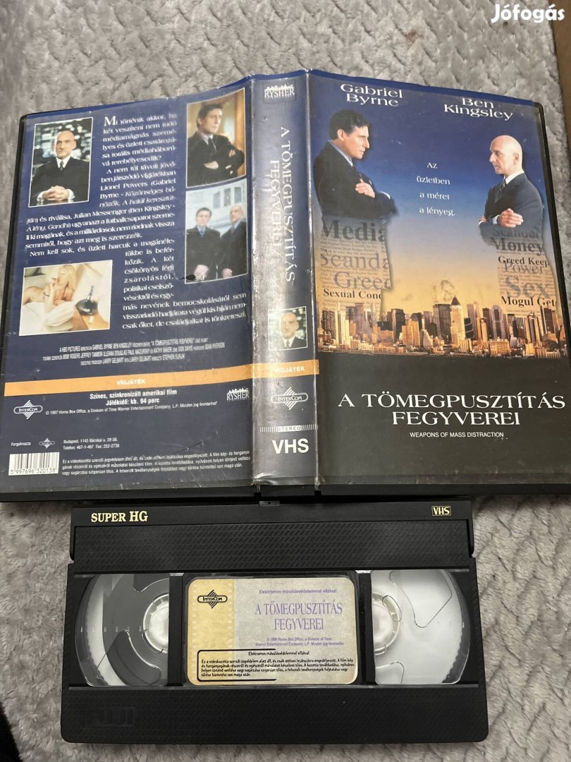 Tömegpusztítás fegyverei vhs nagytok vigjáték