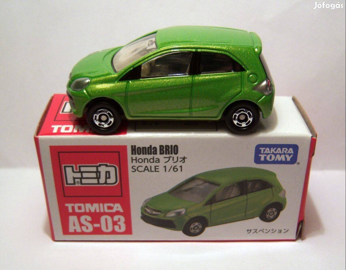 Tomica AS-03 Honda Brio 1:61 (2015) új (Asia Special)