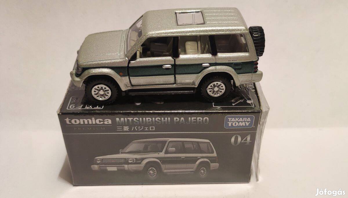 Tomica Premium No.04 Mitsubishi Pajero Eci-Multi V6 3000 (1991-) új