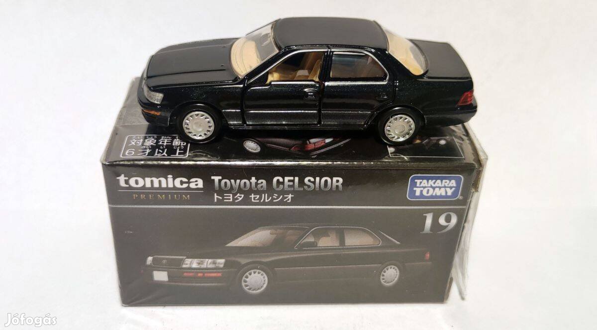 Tomica Premium No.19 Toyota Celsior (1989) 1:66 (2022) új