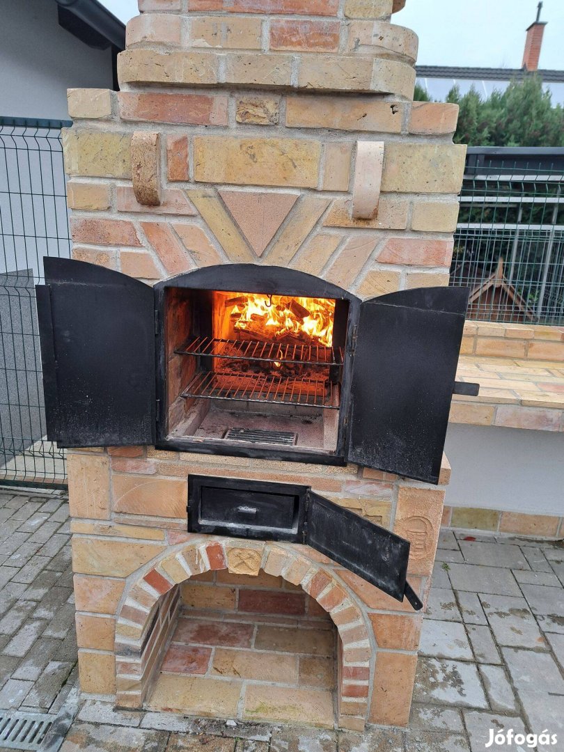 Tomika négyfunkciós kemencekombi.! grill,bogrács,vaslap,kemence !
