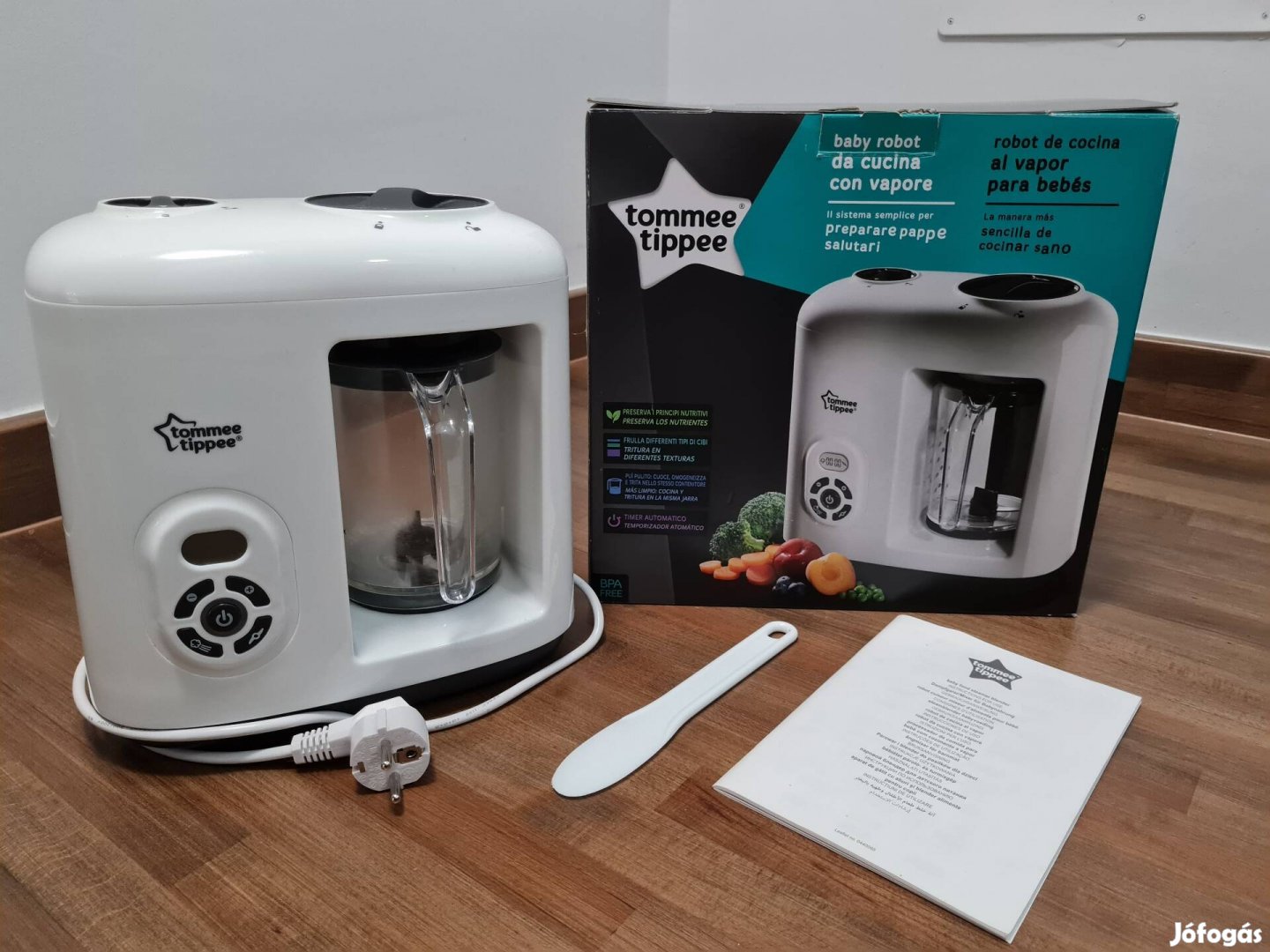 Tommee Tippee pároló és turmix