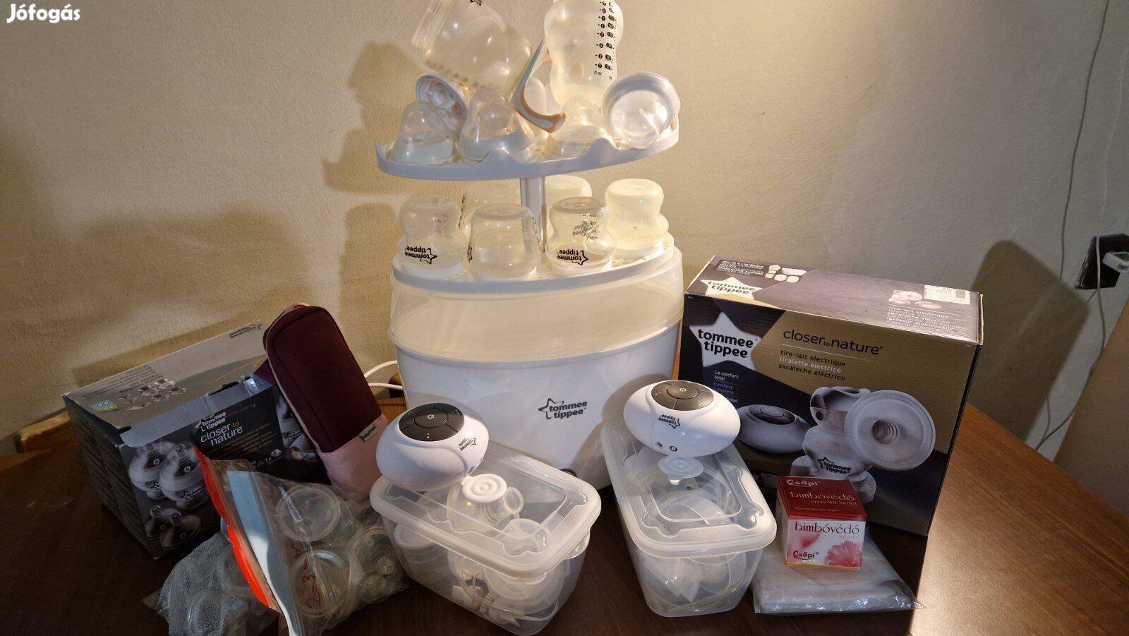 Tommee Tippee sterilizáló és mellszívó eladó!