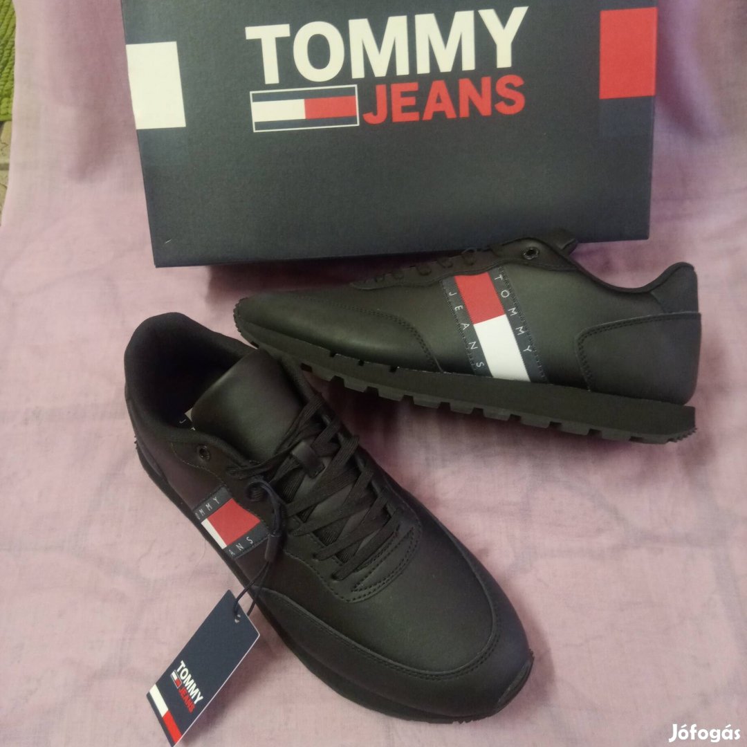 Tommy Hilfiger 44-es méret (teljesen új, bőr sportcipő/sneaker)