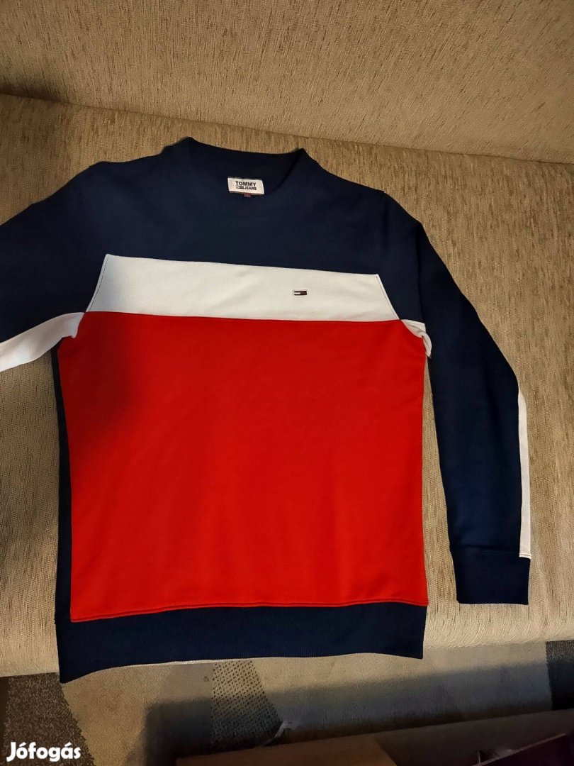 Tommy Hilfiger Jeans férfi pulóver S