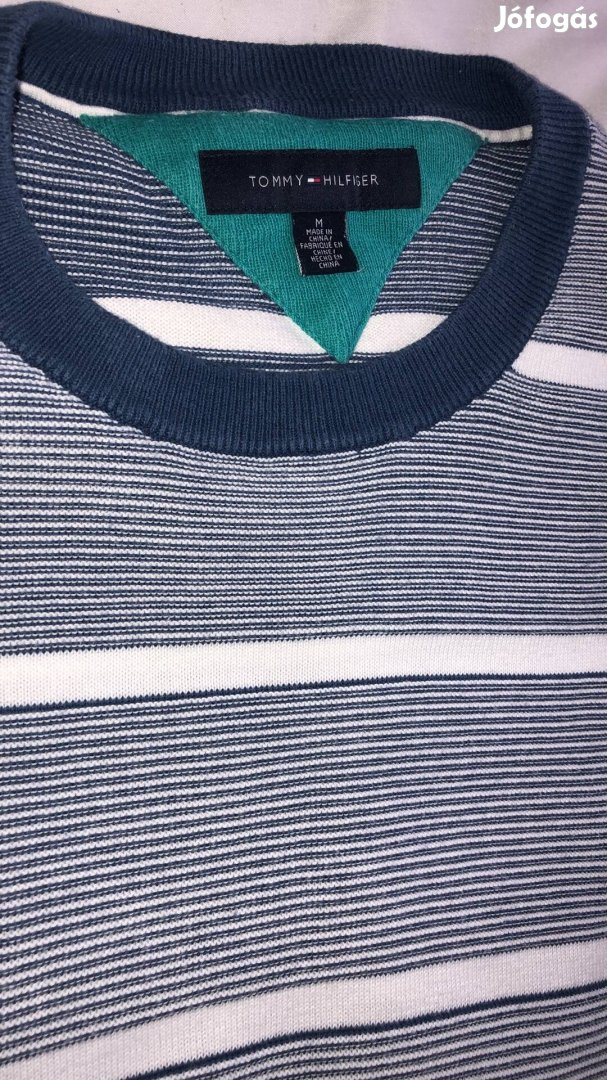 Tommy Hilfiger M pulóver, egyszer sem viselt