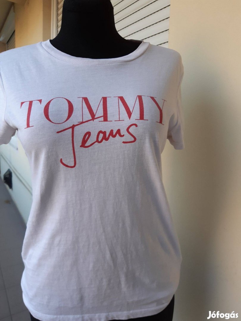 Tommy Hilfiger S-es pamut női póló