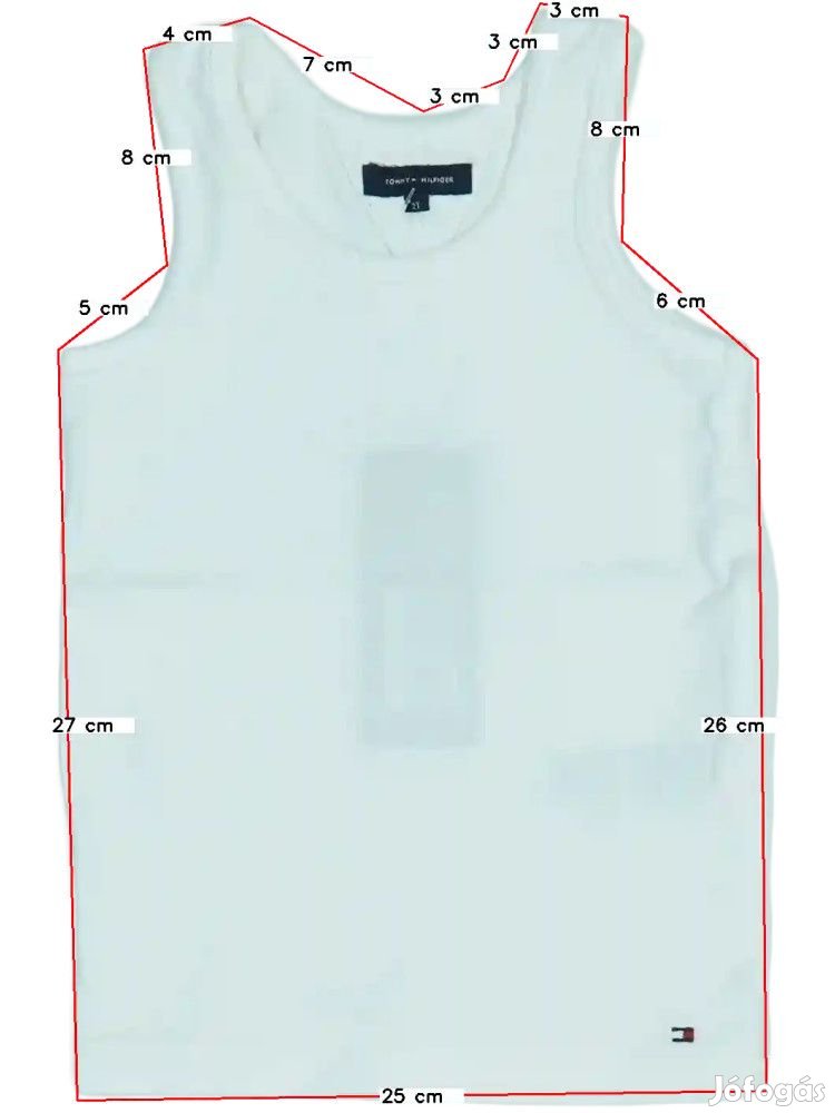 Tommy Hilfiger Új (címkés) Fiú Fiú / Férfi trikó (Méret: 92)