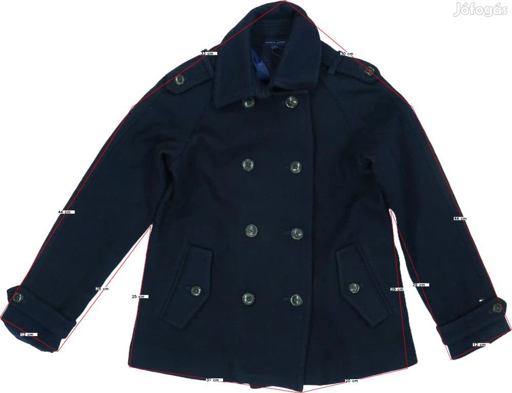Tommy Hilfiger Új (címkés) Lány Átmeneti kabát (Méret: 152)