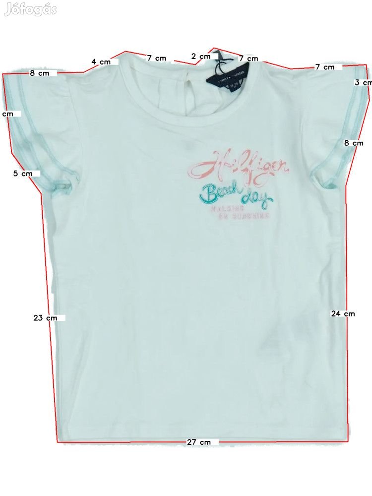 Tommy Hilfiger Új (címkés) Lány Blúz (Méret: 92)