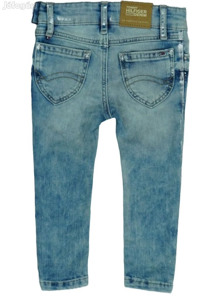 Tommy Hilfiger Új (címkés) Lány Farmernadrág (Méret: 80)