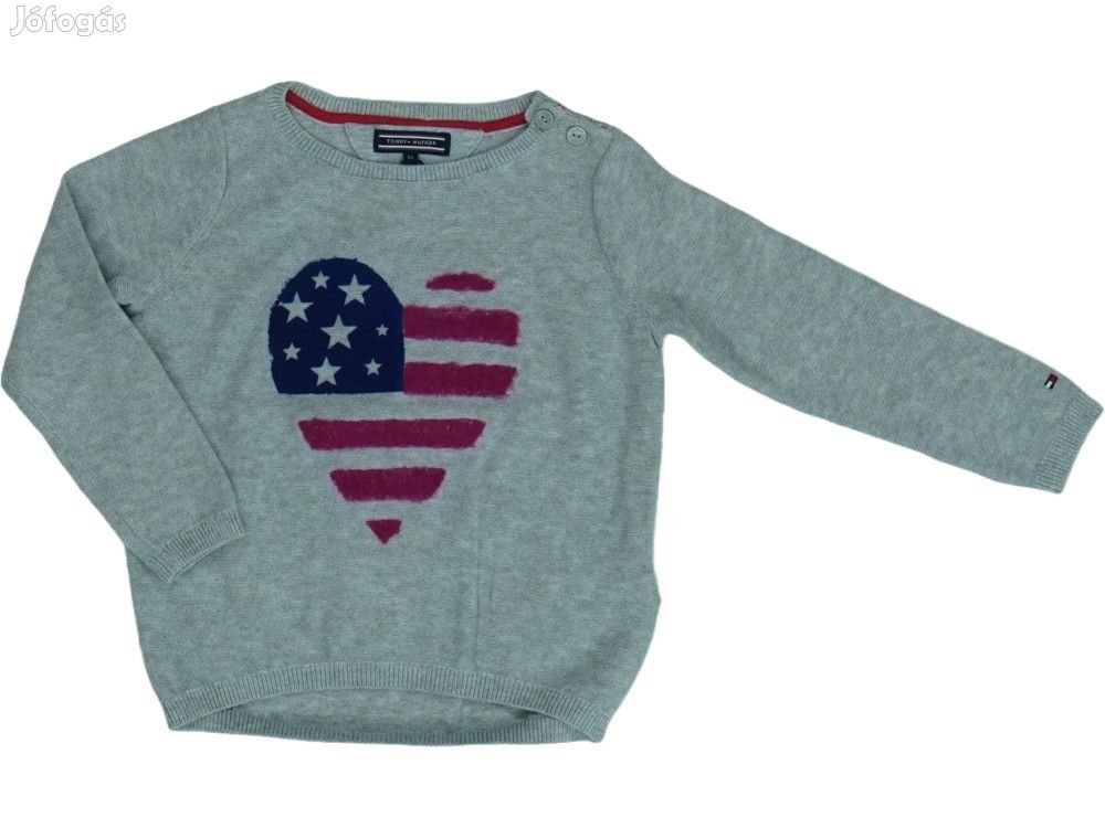 Tommy Hilfiger Új (címkés) Lány Kötött pulcsi (Méret: 80)