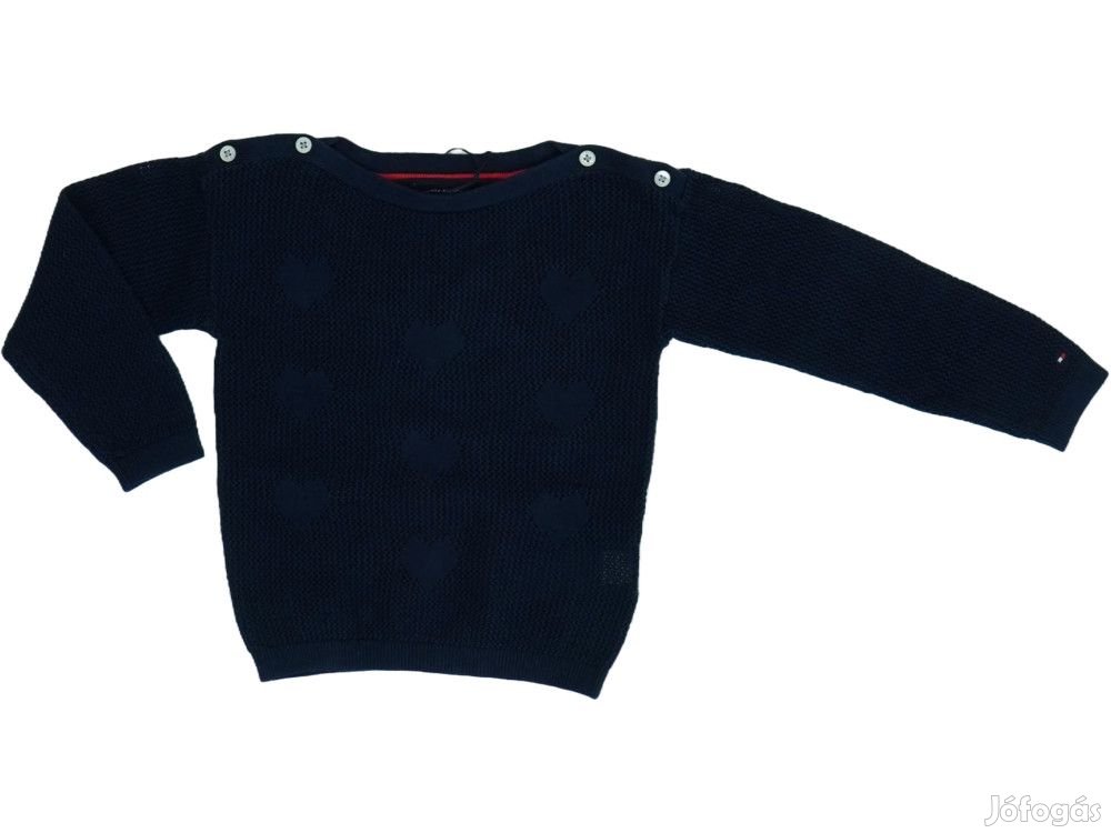 Tommy Hilfiger Új (címkés) Lány Kötött pulcsi (Méret: 92)