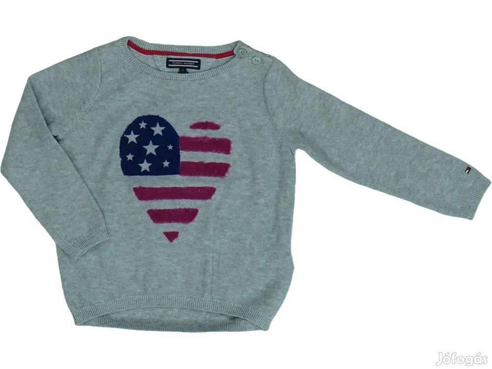 Tommy Hilfiger Új (címkés) Lány Kötött pulcsi (Méret: 92)