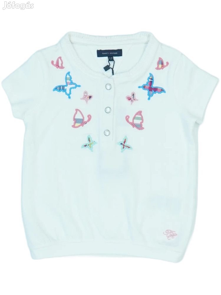 Tommy Hilfiger Új (címkés) Lány Póló (Méret: 86)