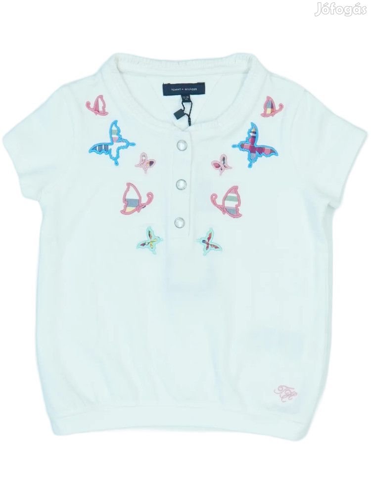 Tommy Hilfiger Új (címkés) Lány Póló (Méret: 86)