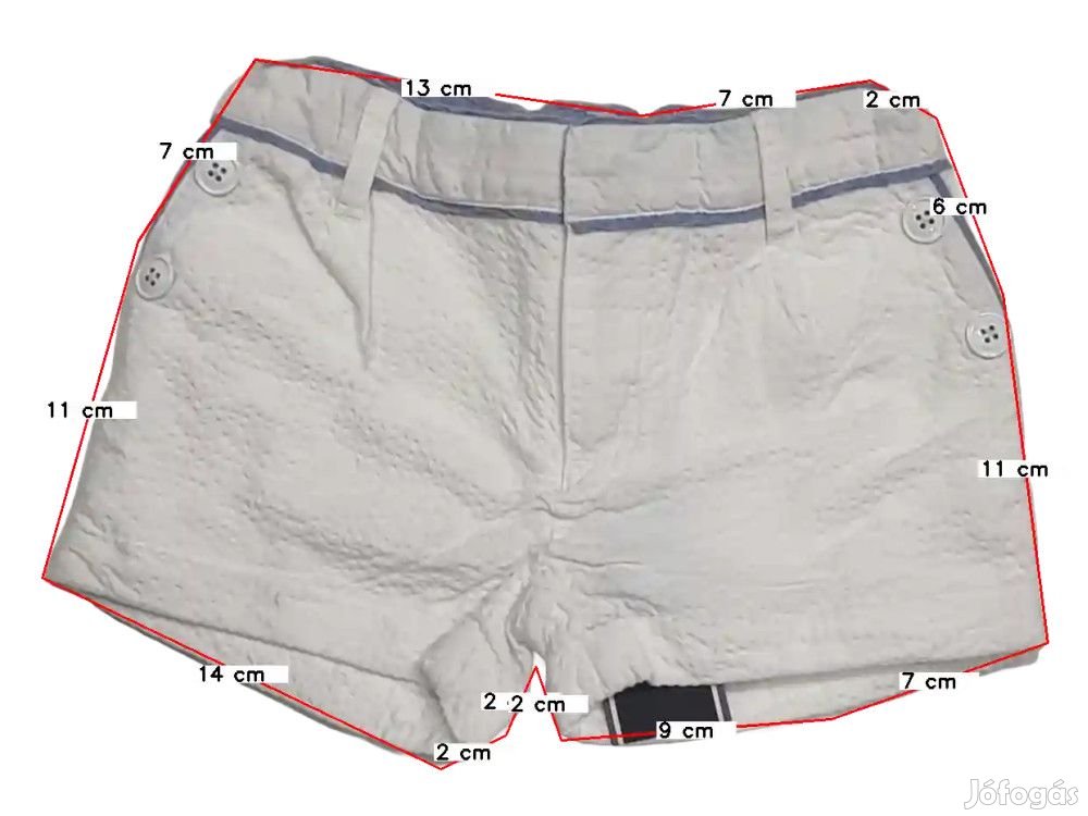 Tommy Hilfiger Új (címkés) Lány Rövidnadrág (Méret: 86)