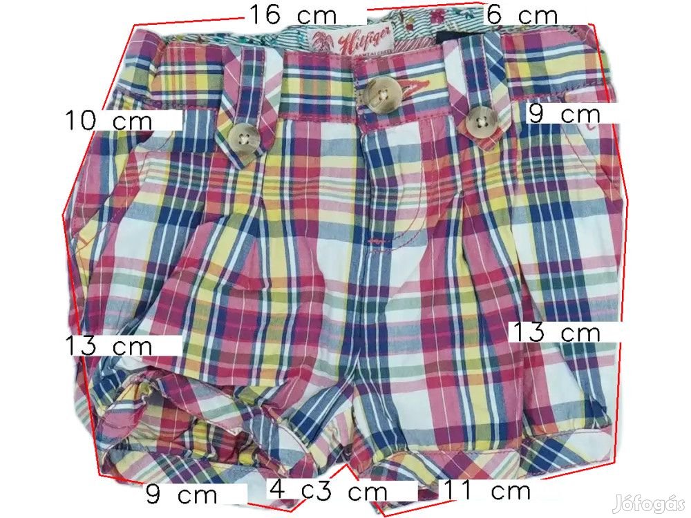 Tommy Hilfiger Új (címkés) Lány Rövidnadrág (Méret: 86)
