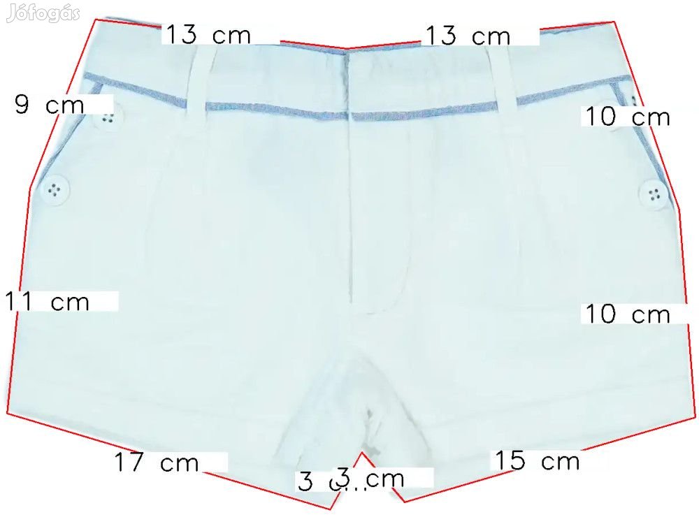 Tommy Hilfiger Új (címkés) Lány Rövidnadrág (Méret: 98)