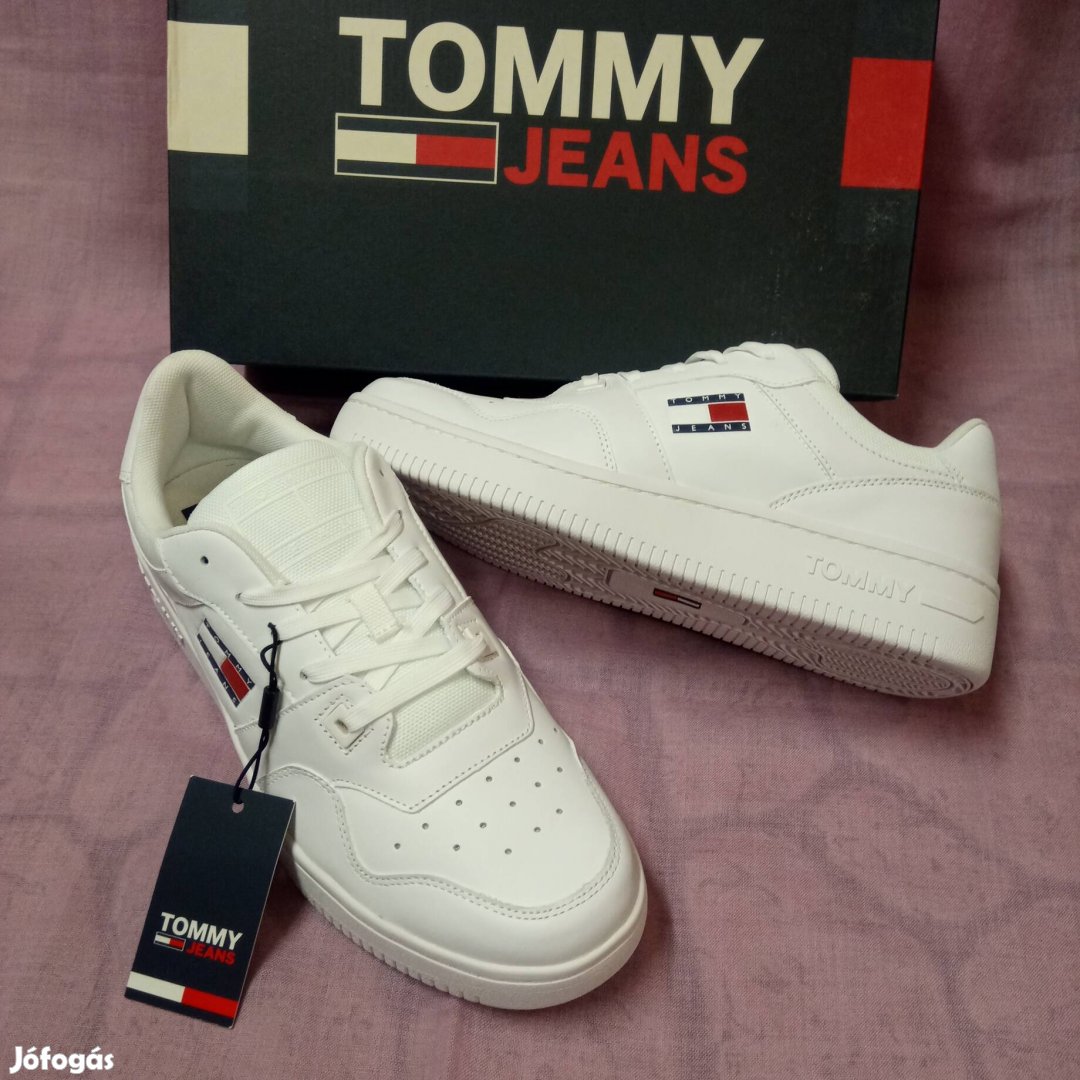 Tommy Hilfiger Unisex 40-es (Teljesen új,bőr sneaker)