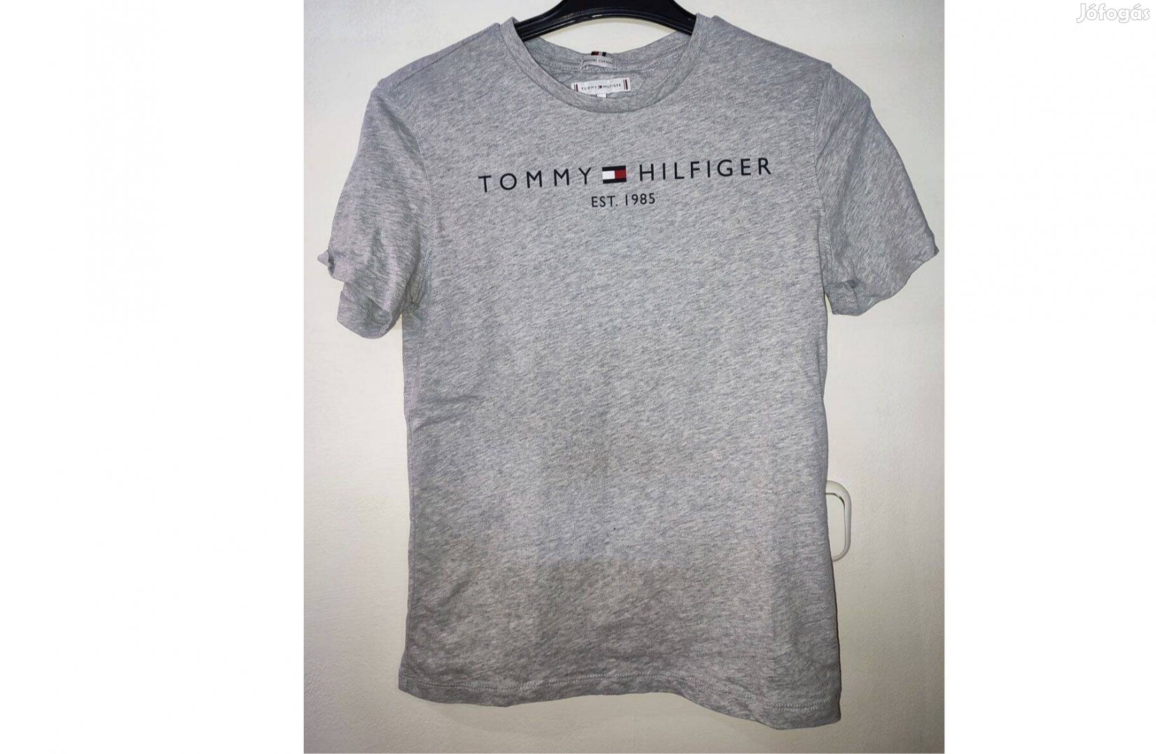 Tommy Hilfiger eredeti szürke gyerek póló (164-es)