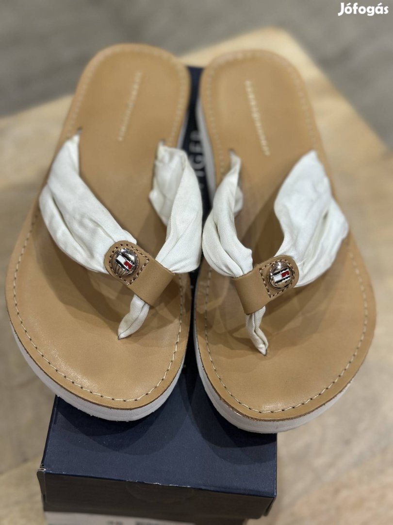 Tommy Hilfiger fehér papucs női 36, új