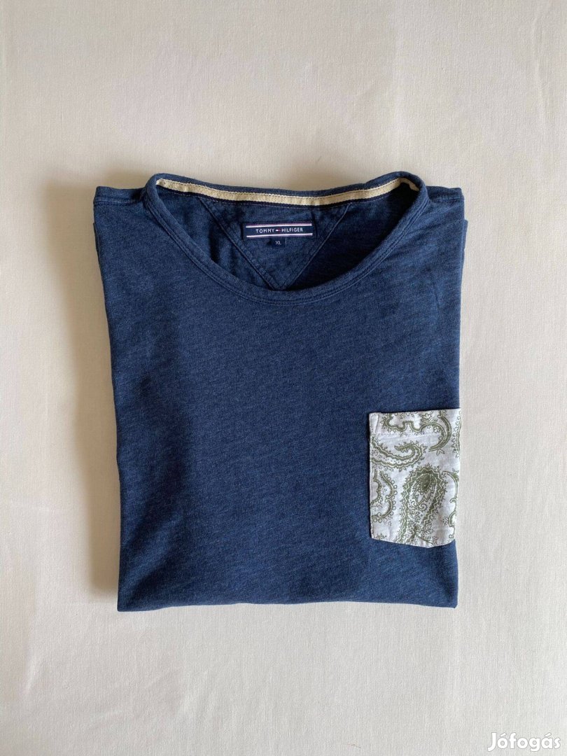 Tommy Hilfiger férfi crewneck póló, XL-es