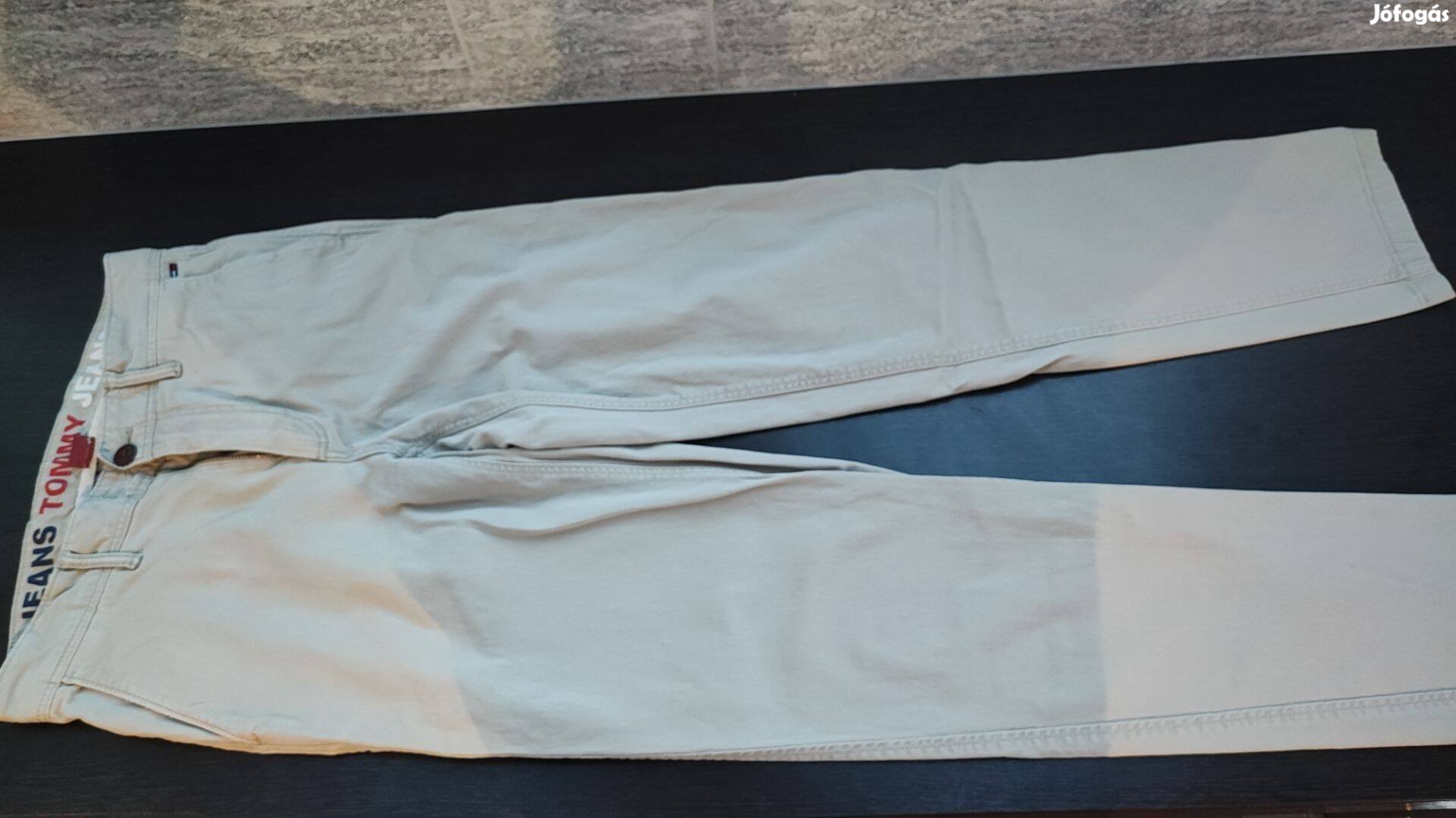 Tommy Hilfiger férfi fehér Chinos nadrág 28 x 34 eredetiséggarancia