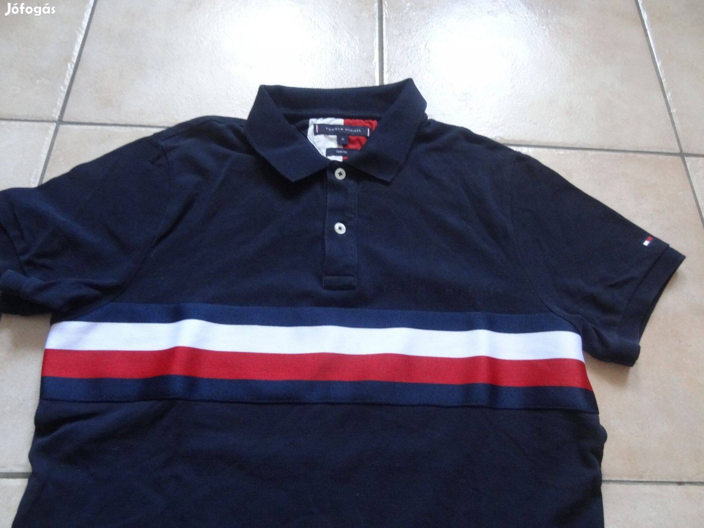 Tommy Hilfiger férfi galléros póló Slim M-L