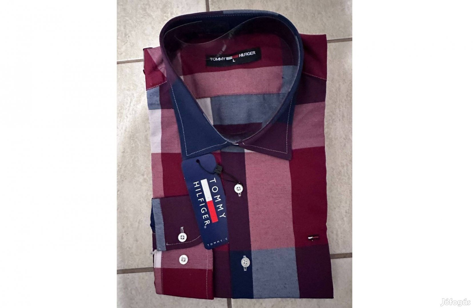 Tommy Hilfiger férfi ing - L - 2 db, különböző színben - külön is