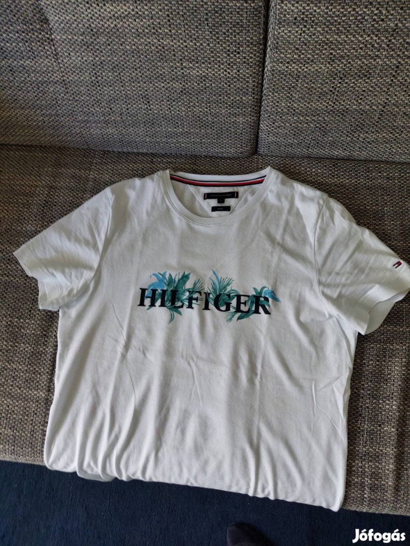 Tommy Hilfiger új M-es pálma mintás póló Budapest Xi kerületben