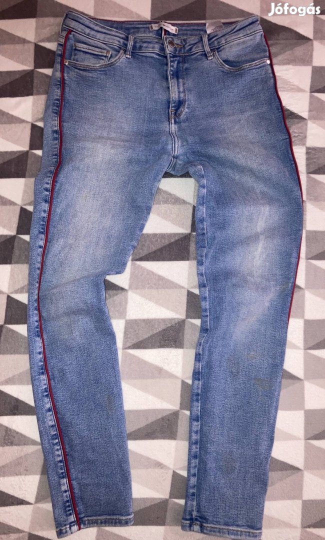 Tommy Hilfiger w29/l30 elasztikus (oldalt piros csík) női farmer