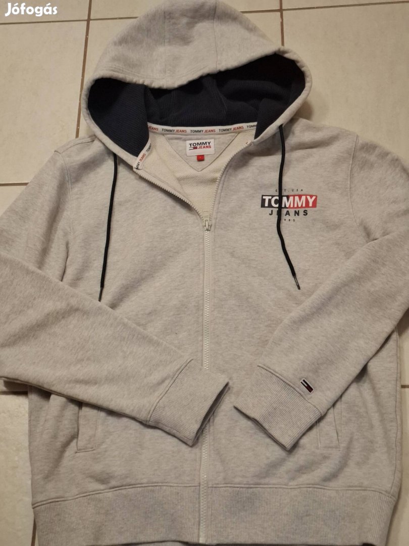 Tommy Jeans Kapucnis férfi pulóver