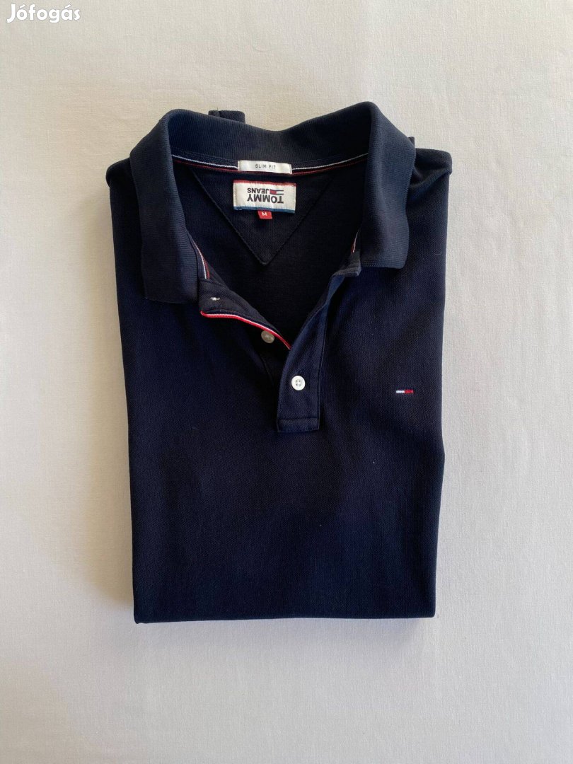 Tommy Jeans férfi galléros póló, S M-es