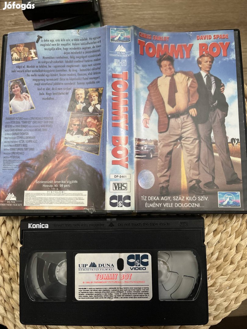 Tommy boy vhs