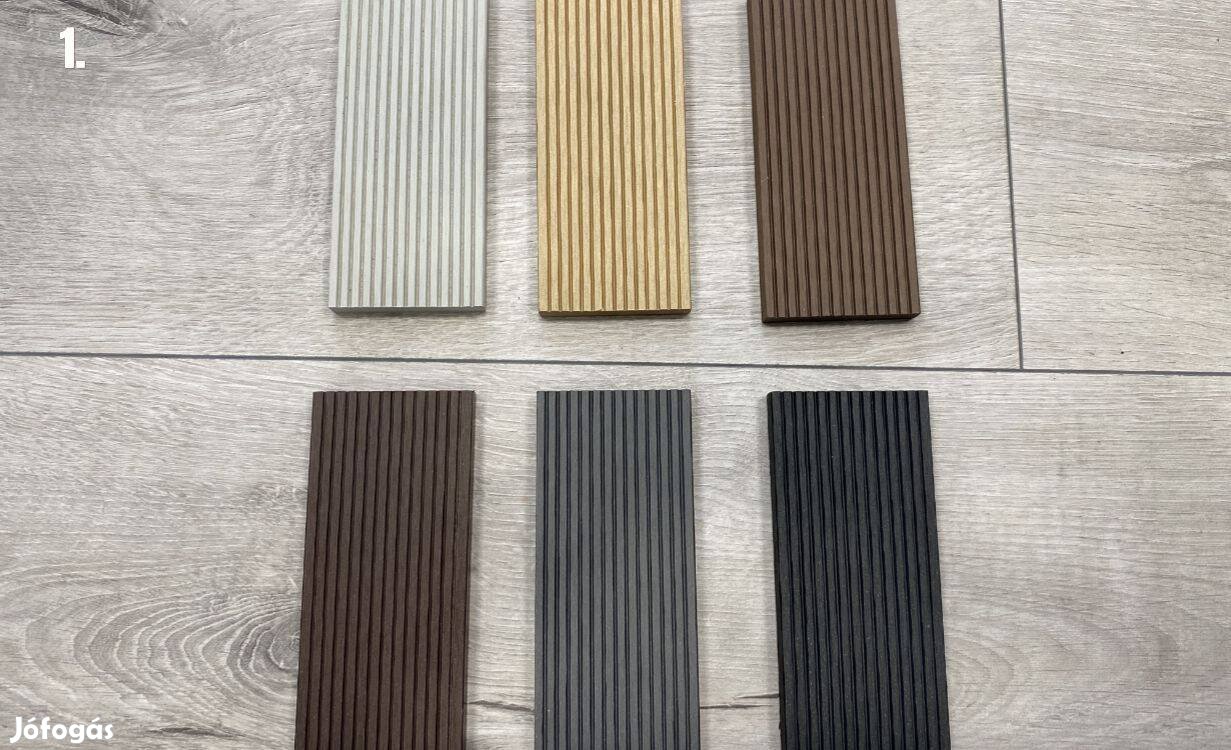 Tömör WPC kerítésléc 70x10x2500mm