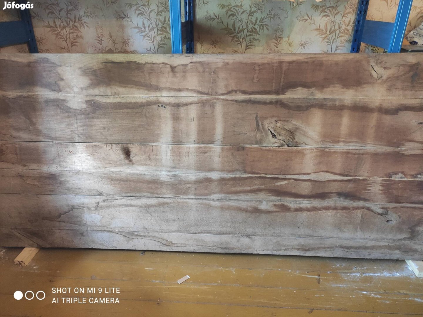 Tömör tölgy lap 252x105x7cm