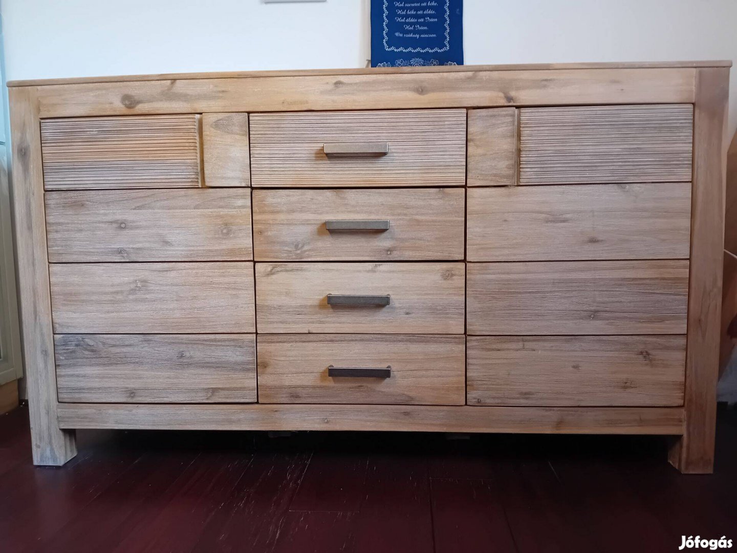 Tömörfa tálaló komód tálalókomód vagy TV komód