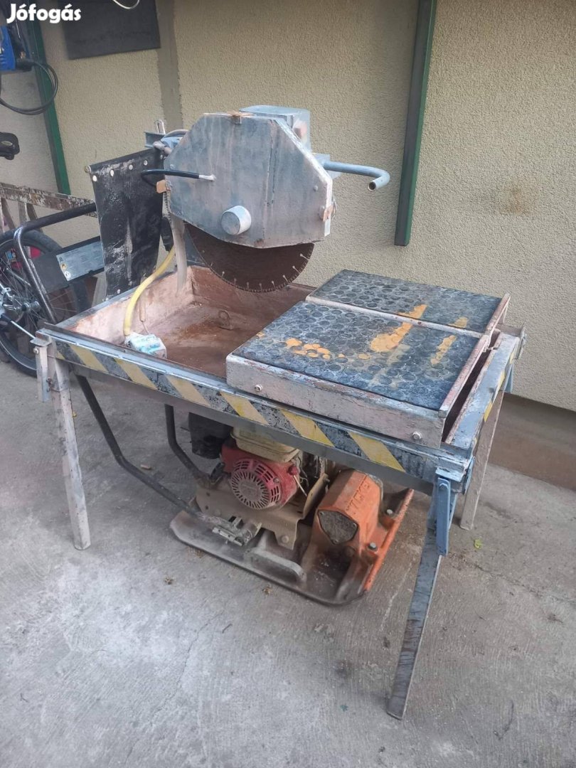 Tömörítőgépek, lapvibrátor, döngölőbéka, padkahenger, vizesvágó