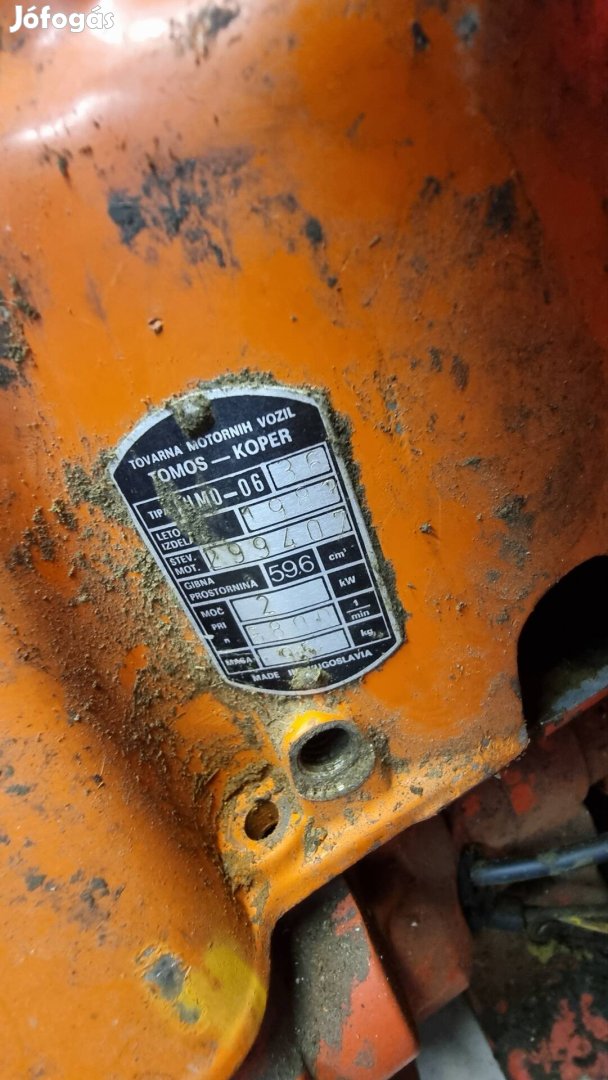 Tomos motorok kapálógép fűnyíró