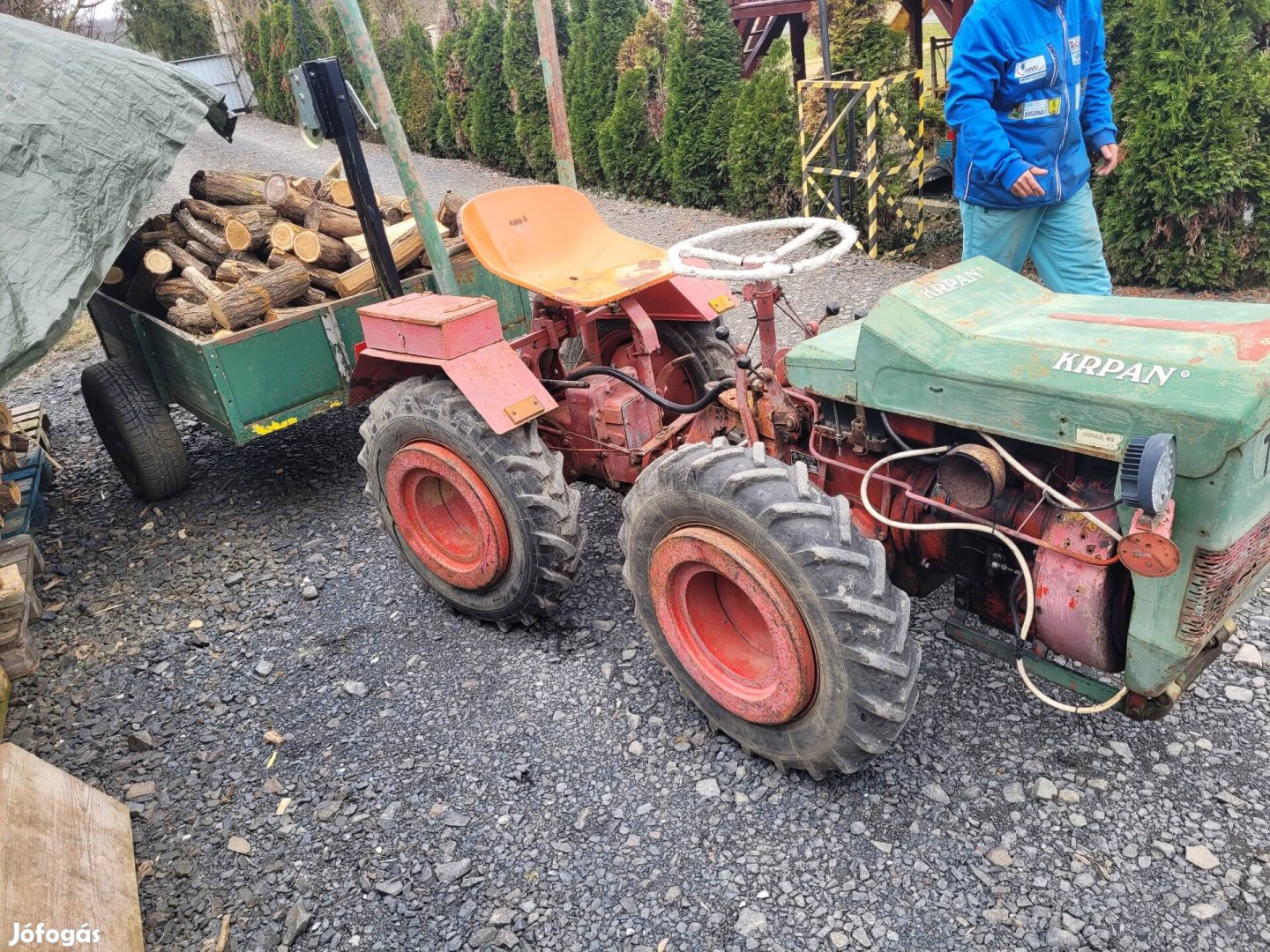 Tomovinkovic Pe18  összkerekes traktor Eladó
