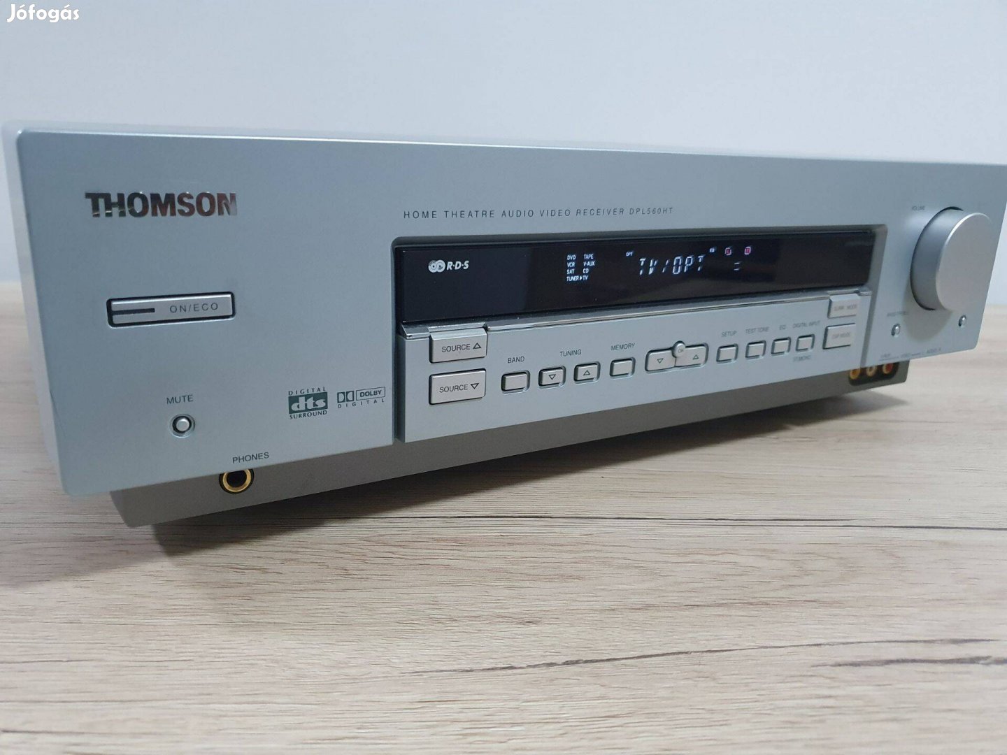 Tomson DPL560HT házimozi sztereó hifi erősítő (aktív sub kimenet)