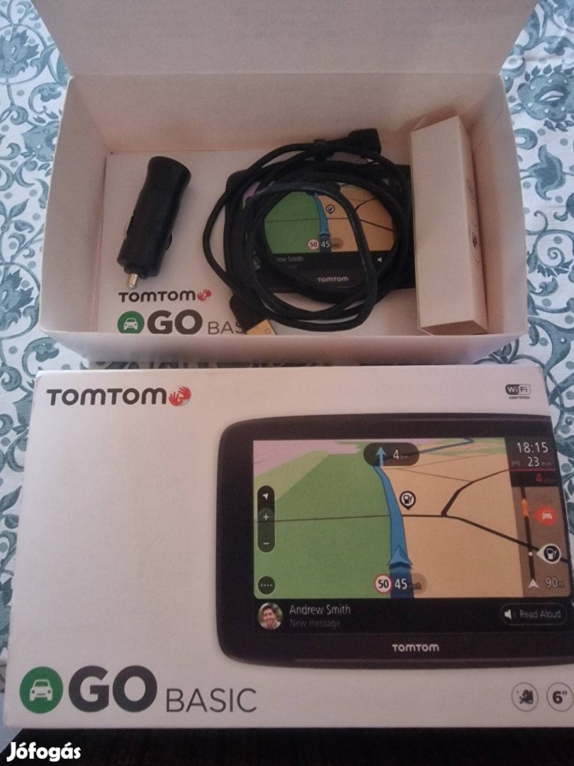 Tomtom GO Basic 6 colos wifis navigáció 