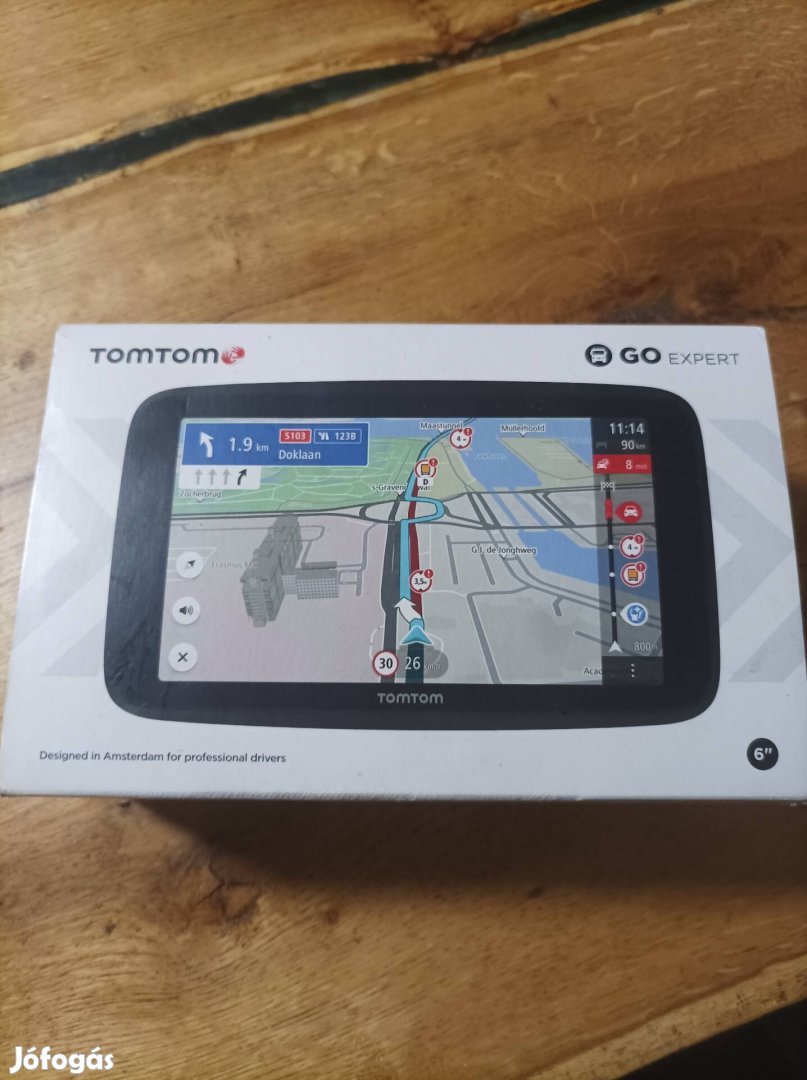 Tomtom Go expert 6 kamionos/buszos navigáció gps