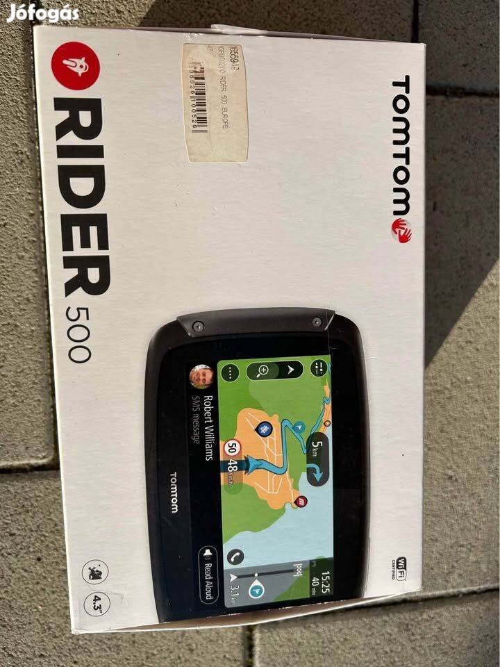 Tomtom Rider 500 motoros navigáció