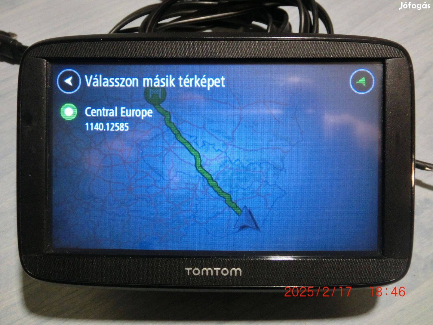 Tomtom Start 52 gps,navigáció,legújabb térképek,élettartam frissítés