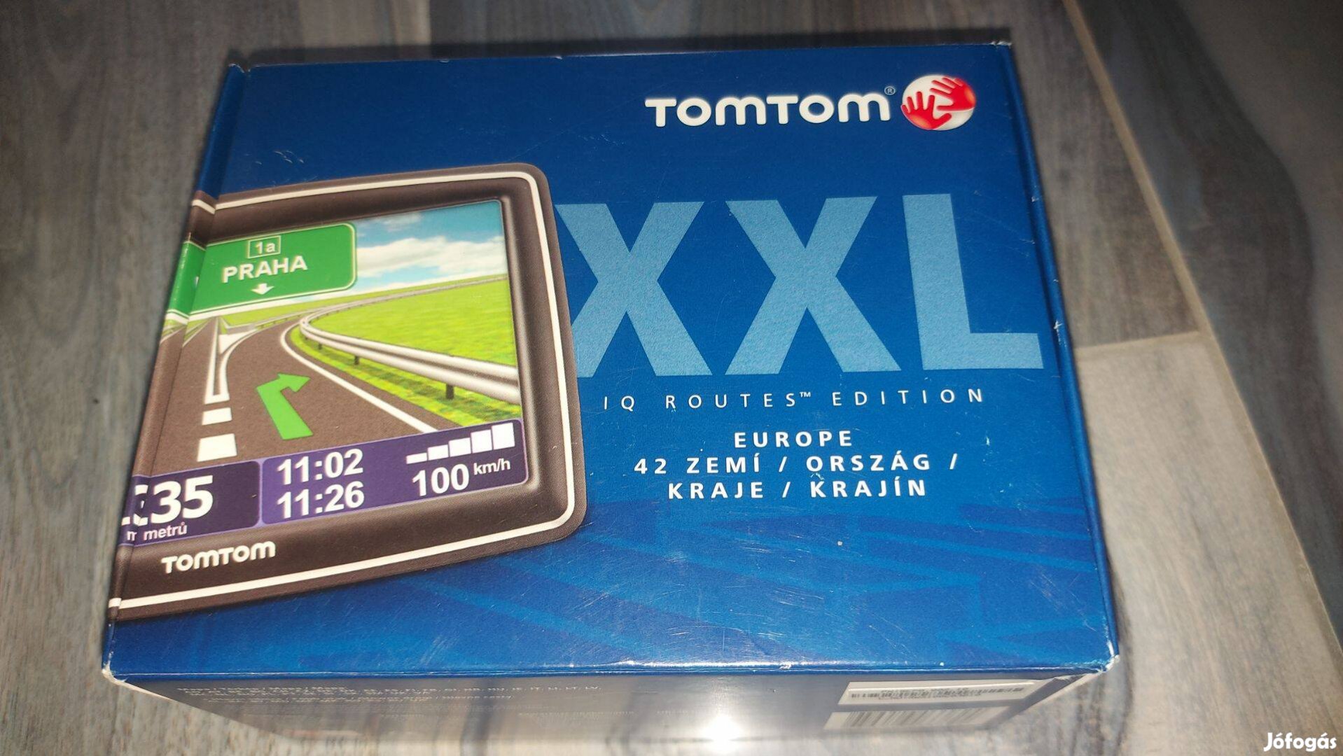 Tomtom XXL dobozában 19eFt Veszprém plusz bőrtok