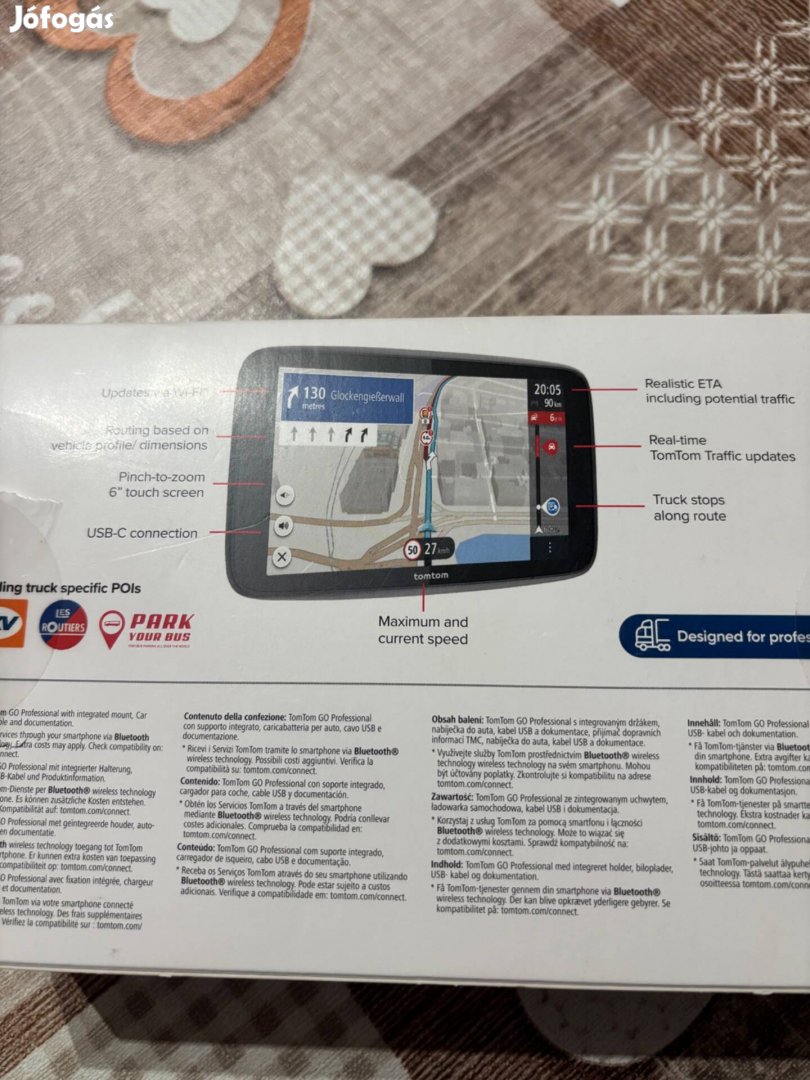 Tomtom go professional gps