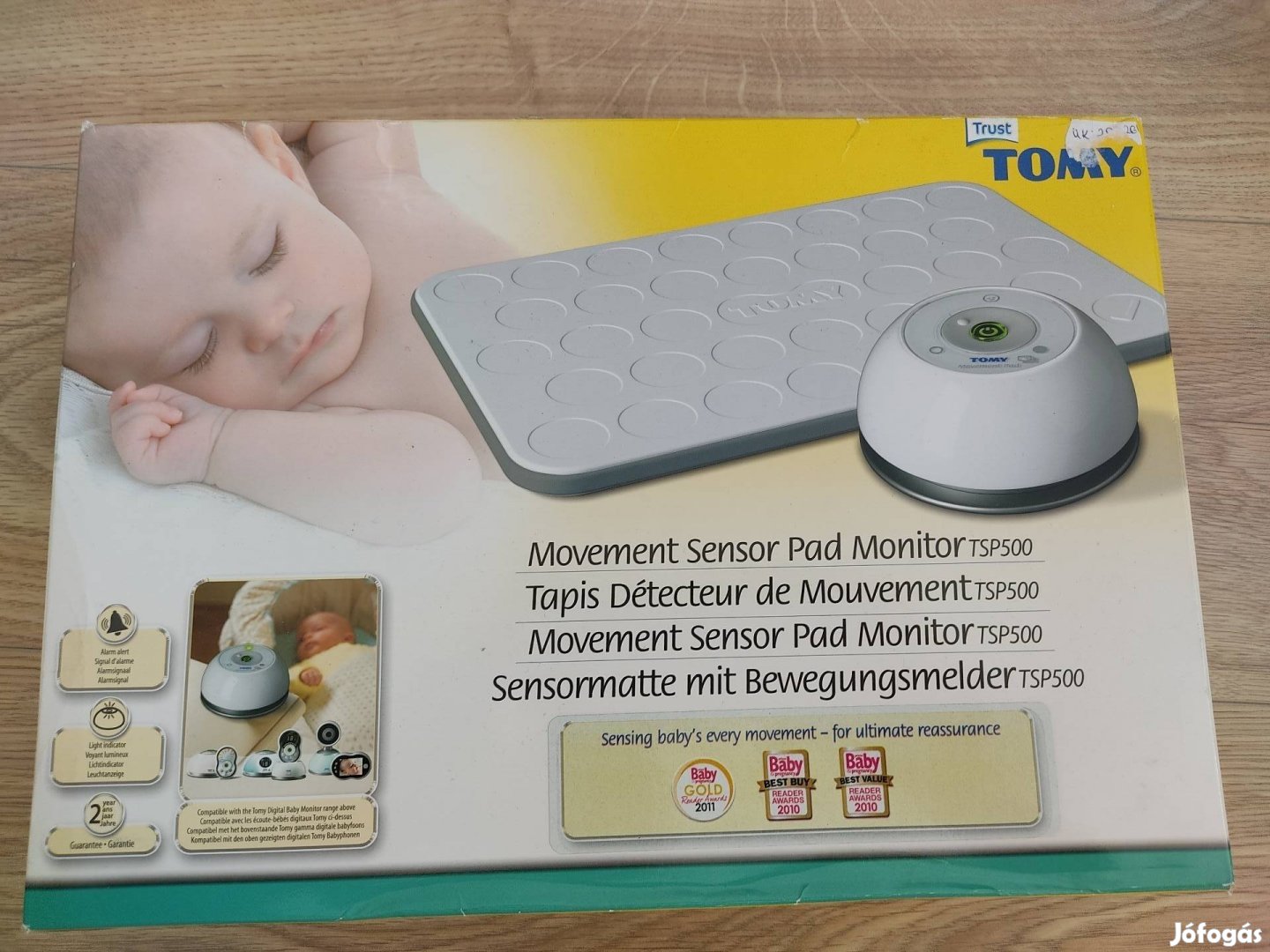 Tomy trust tps 500 légzés baba figyelő készülék 