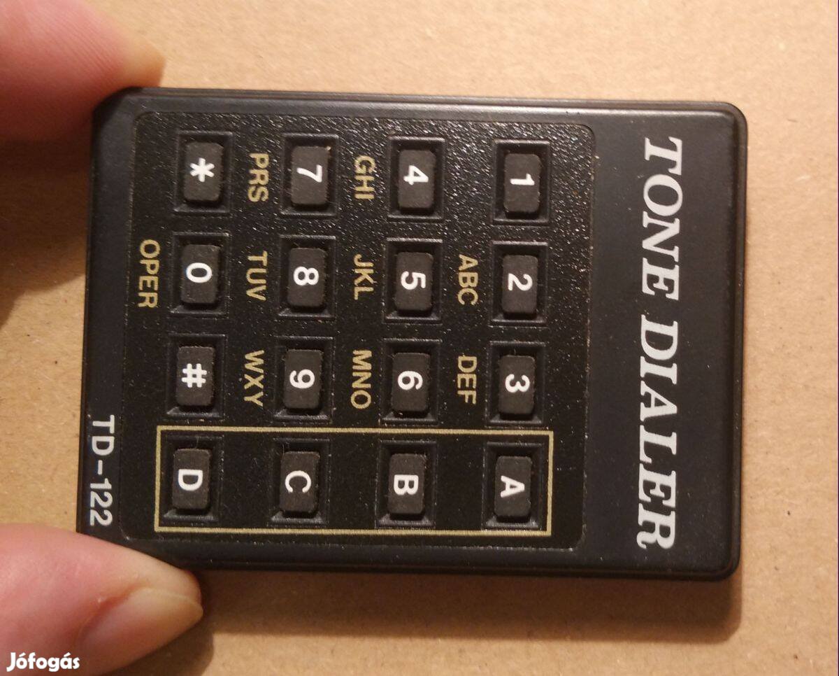 Tone Dialer TD-122 kb.1984 (teszteletlen) Made in Hong Kong